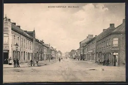 AK Bourg-Leopold, Rue Royale
