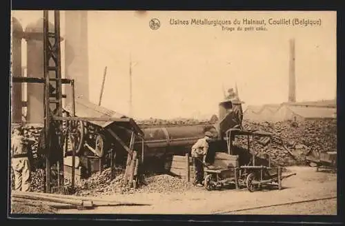 AK La Métallurgie, Triage du petit coke, Trennung von Kohle