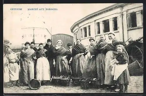 AK Ostende, Marché aux Poissons