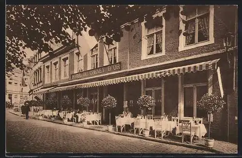 AK Bruges, Hotel du Cornet d`Or, Place Simon Stévin