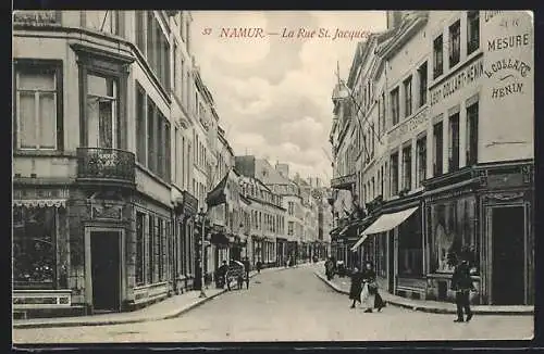AK Namur, La Rue St. Jacques