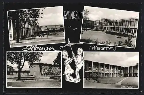 AK Hamm /Westf., Gymnasium, Aula, Sporthallen