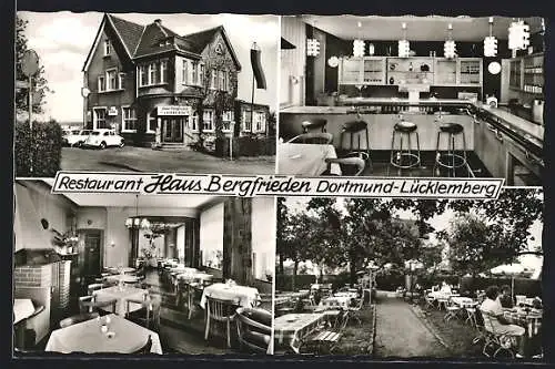 AK Dortmund-Lücklemberg, Restaurant Haus Bergfrieden