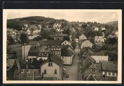 AK Ilmenau /Thür. Wald, Blick auf die Dächer der Stadt