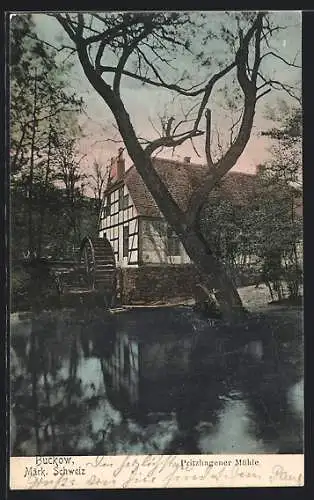 AK Buckow /Märk. Schweiz, Pritzhagener Mühle