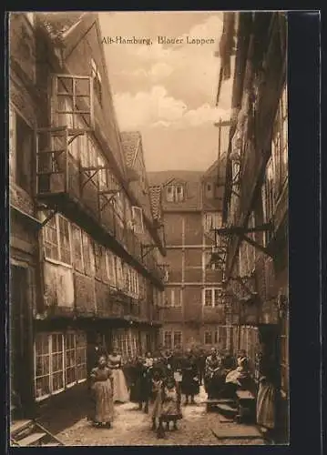 AK Alt-Hamburg, Blauer Lappen