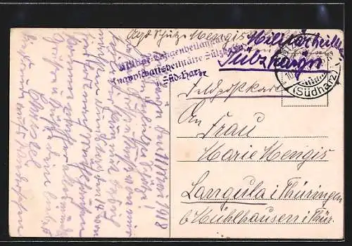 AK Erfurt, Anger mit Strassenbahn