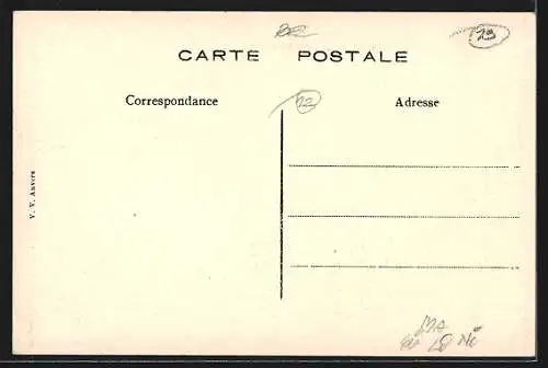 AK Anvers, Rue Nationale, Strassenpartie mit Strassenbahn