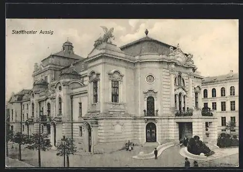 AK Aussig, Stadttheater