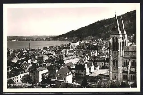 AK Bregenz a. B., Blick vom Martinsturm