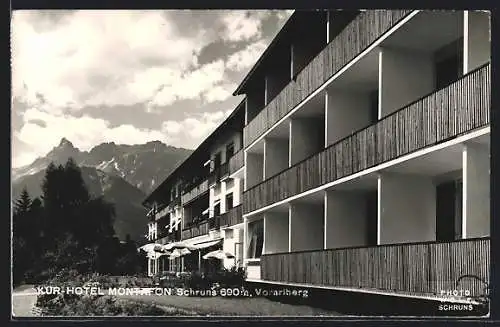AK Schruns /Vorarlberg, Am Kur-Hotel Montafon