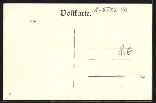 AK Filzmoos, Ortsansicht mit Bischofsmütze