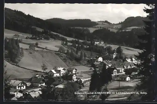 AK Annaberg im Lammertal, Blick auf den Ort