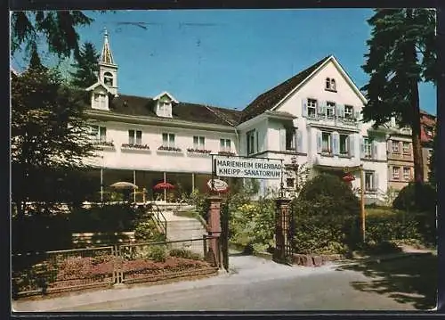 AK Obersasbach /Achern, Kneippkurhaus und Sanatorium Marienheim Erlenbad