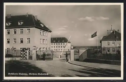 AK Meissen-Bohnitzsch, Artillerie-Kaserne mit 