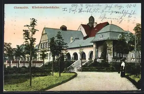 AK Chemnitz, Am Gasthof Küchwaldschänke