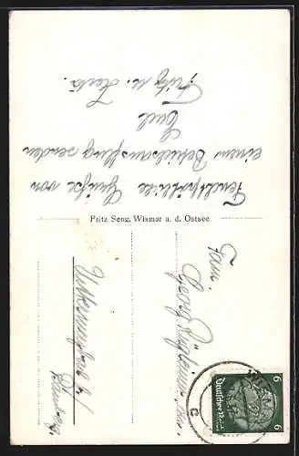 AK Wismar, Gasthaus der alte Schwede