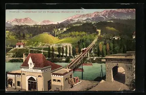 AK Innsbruck, Hungerburg-Drahtseilbahn, Mariabrunn