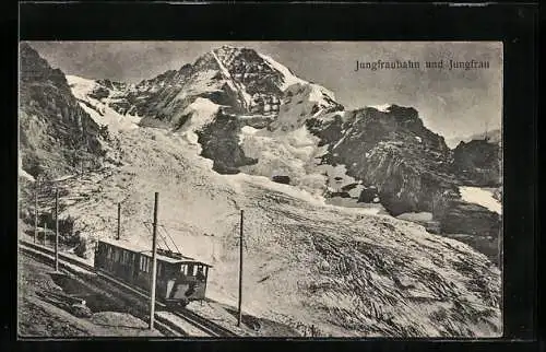 AK Jungfraubahn und Jungfrau