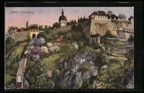 AK Graz, Schloss-Bergbahn