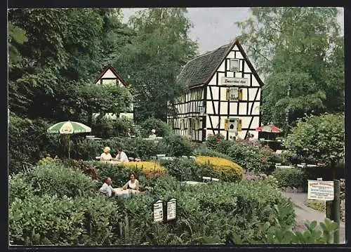 AK Königswinter, Gasthof Weinhaus Winzerhäuschen, Drachenfelsstrasse 100