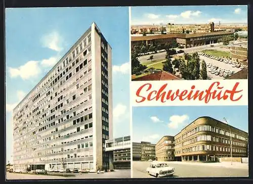 AK Schweinfurt /Main, SKF Kugellagerfabrik, Verwaltung