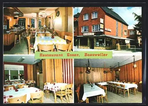 AK Baesweiler, Restaurant Esser, Peterstrasse 29