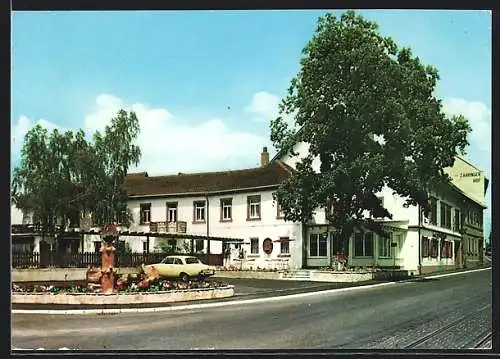 AK Grosssachsen /Bergstrasse, Gasthof zur Krone