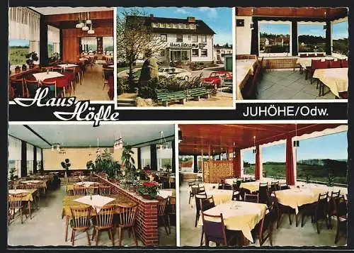 AK Juhöhe / Odw., Pension-Café-Restaurant Haus Höfle