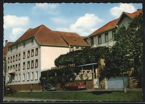 AK Eberbach am Neckar, Hotel Krone-Post von Wilhelm Jung