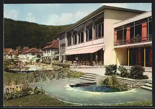 AK Eberbach am Neckar, Hotel Kurhaus Stadthalle