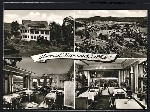 AK Wilhelmsfeld bei Heidelberg, Höhencafé-Restaurant Talblick
