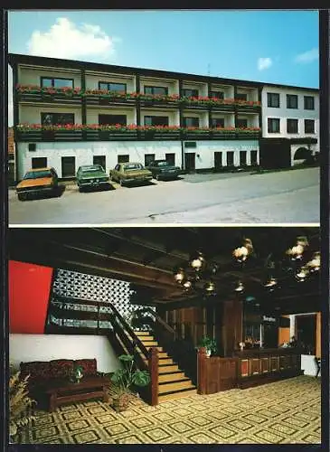 AK Dillberg /Opf., Hotel Berghof mit Autostellplatz