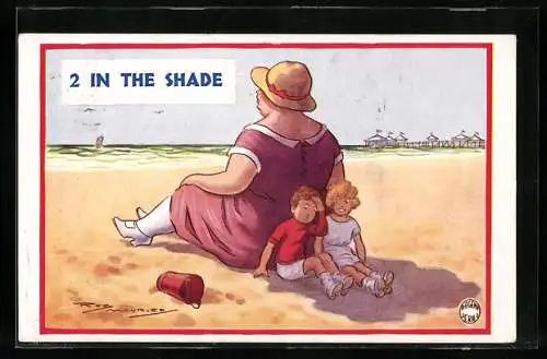 Künstler-AK Maurice: Two in the shade