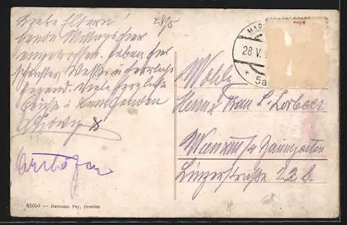 AK Marienbad, Franz Josefs-Platz