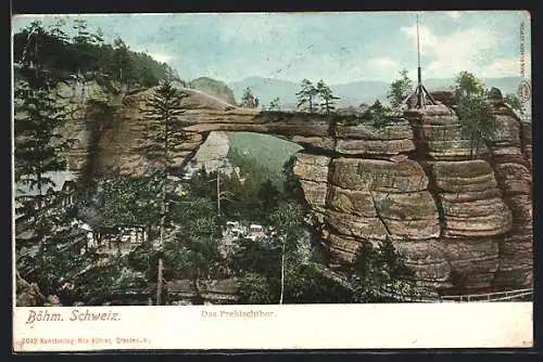 AK Prebischthor, Ortsansicht