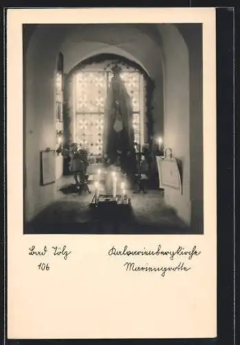 AK Bad Tölz, Mariengrotte in der Kalvarienbergkirche