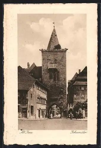 AK Jena, Blick durchs Johannistor