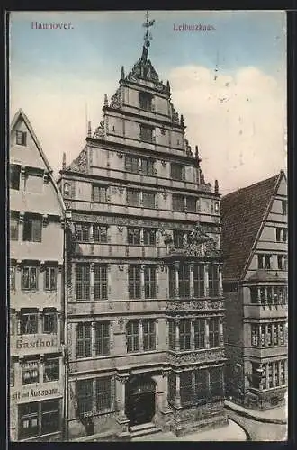 AK Hannover, Blick aufs Leibnizhaus