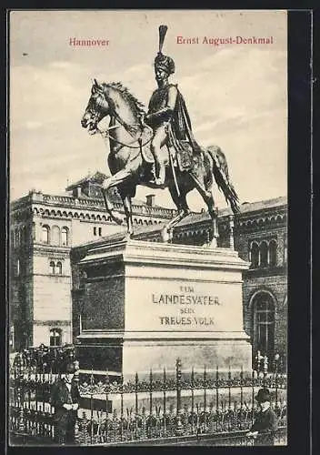 AK Hannover, Das Ernst August-Denkmal