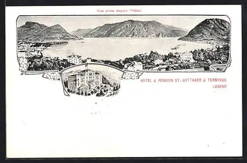 AK Lugano, Hotel & Pension St. Gotthard & Terminus