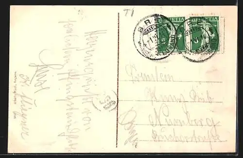 AK Brè, Ortsansicht aus der Vogelschau