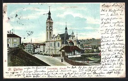 AK St. Gallen, Linsebühl, Kirche