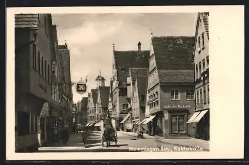 AK Memmingen, Partie in der Kalchstrasse