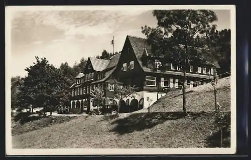 AK Reinerzau, Kur-Hotel mit Auto