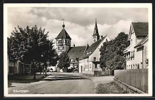 AK Bräunlingen, Strassenpartie