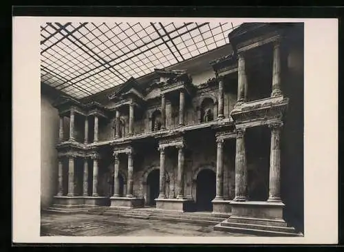 Foto-AK Deutscher Kunstverlag, Nr. 12: Pergamon-Museum in Berlin, das Markttor
