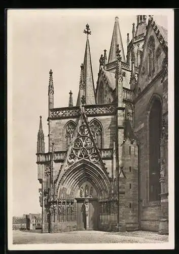 AK Erfurt, Dom, Triangel um 1330