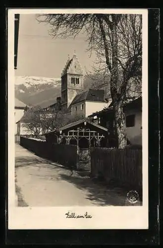 AK Zell am See, Blick hin zur Kirche