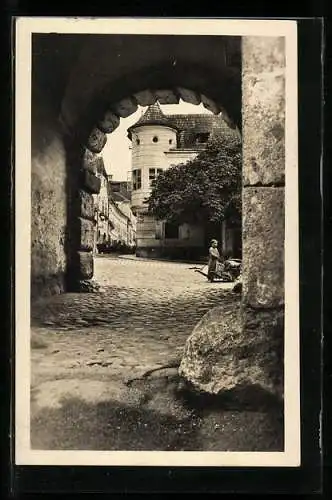 AK Steyr, am Grünmarkt